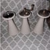 Vintage 1970 LENOX Vintage MCM Lenox Atomic Salt and Pepper Shaker Set & Grinder