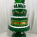 St patricks day shamrock faux cake !