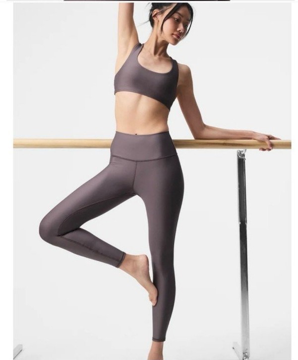 Alo Yoga 7/8 Airlift Raisentte Color Leggings Xxs