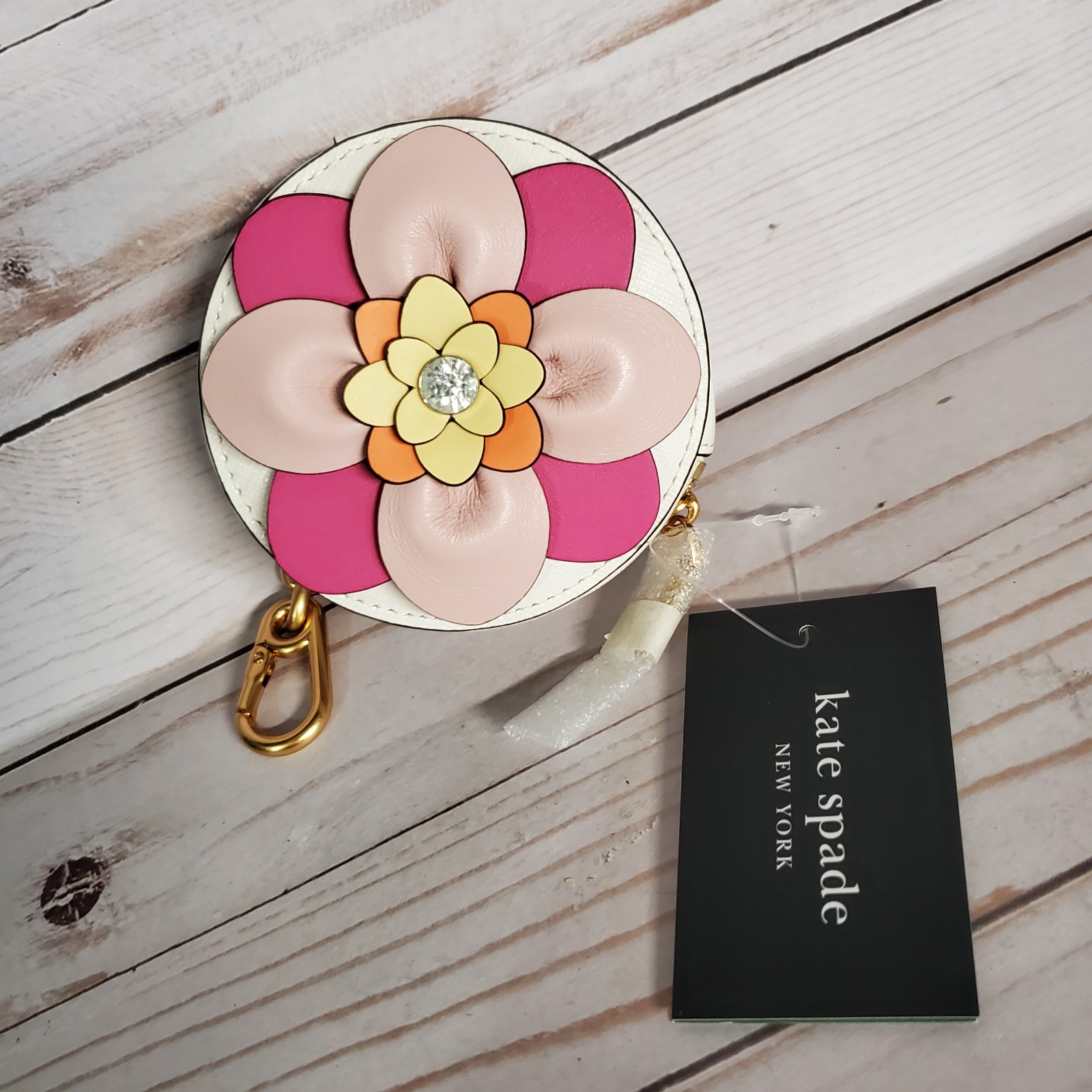 Kate Spade NY Flowers and Showers Coin Purse / Bag Charm