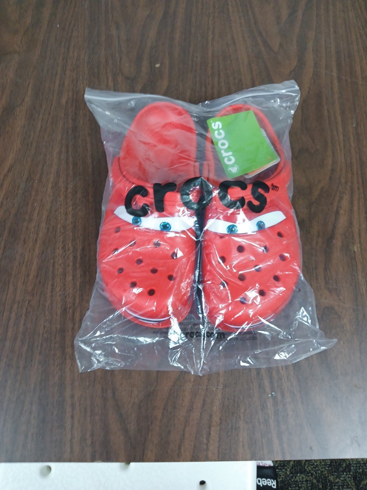 NWT Lighting McQueen Crocs M9 W11