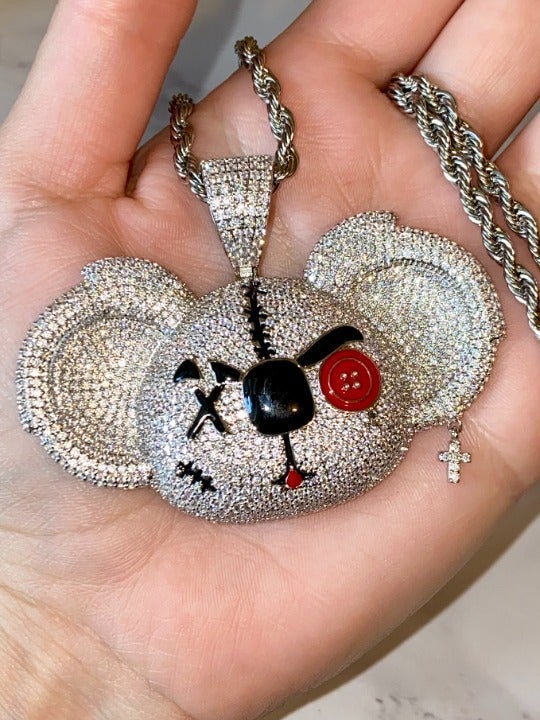 koala bear 14k White Gold Filled
