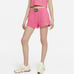 NWT Pink Nike crop sweatshirt and shorts set