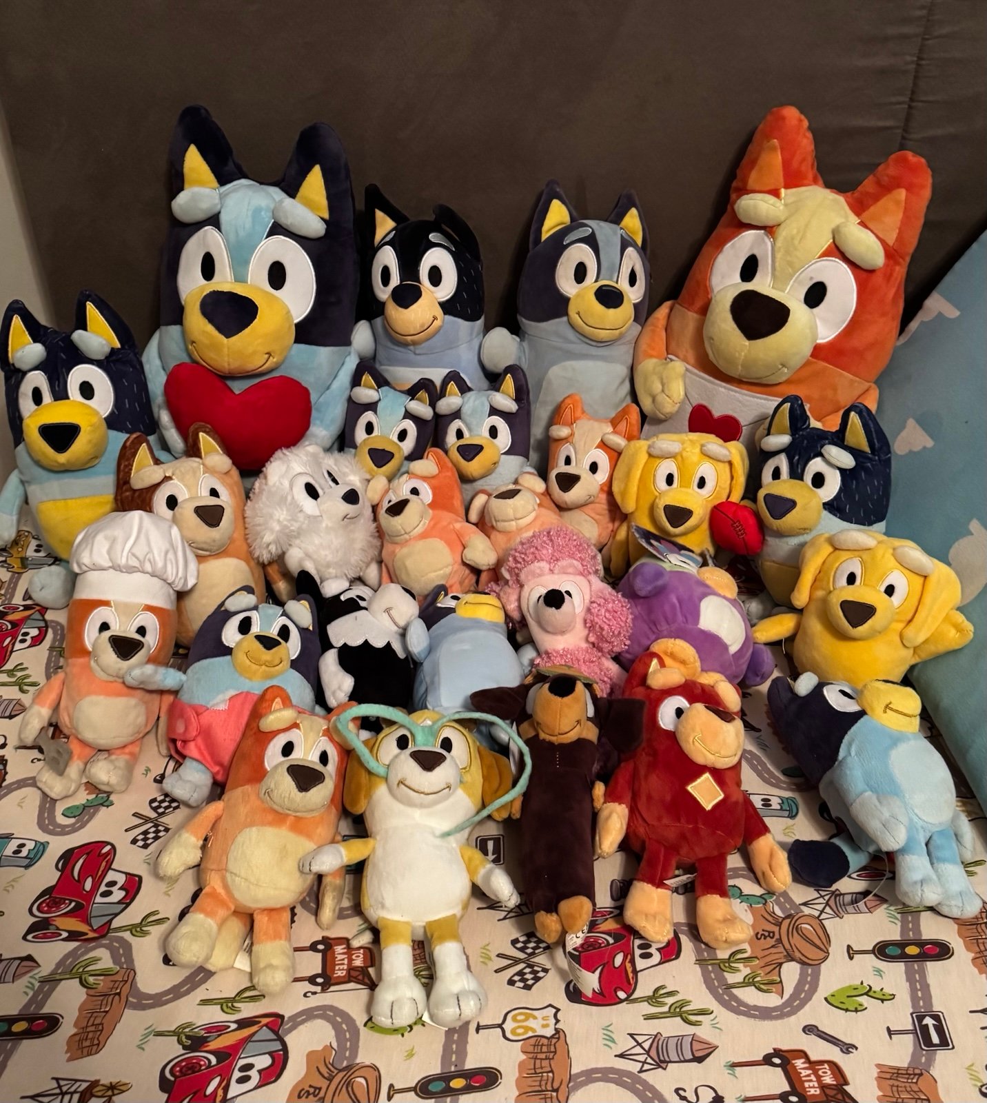 Huge bluey lot