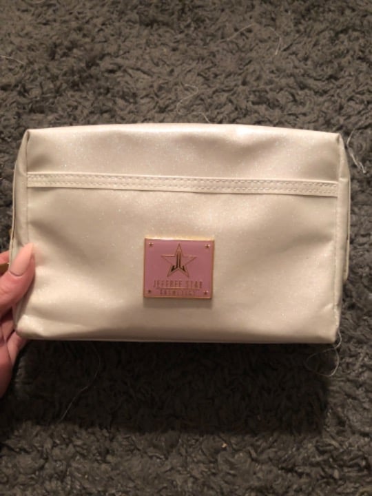 White glitter Jstar bag