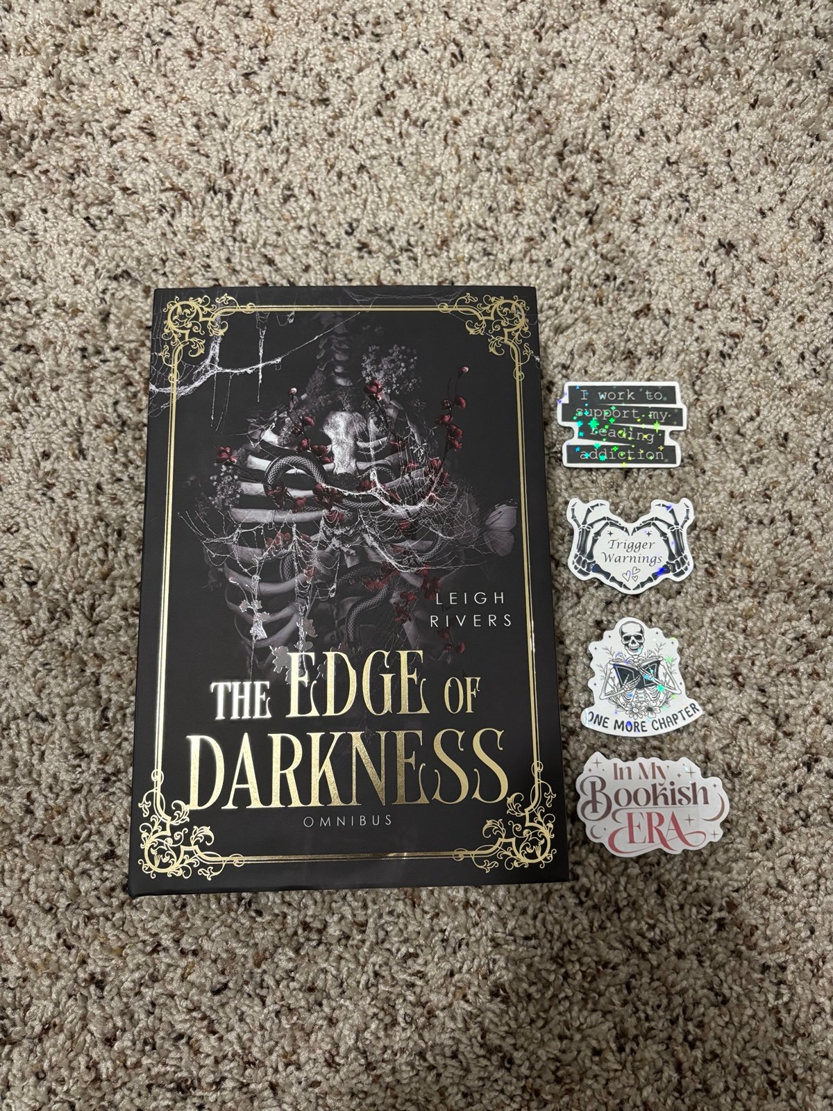 Mystic Box Signing Exclusive The Edge of Darkness by Leigh Rivers Omnibus