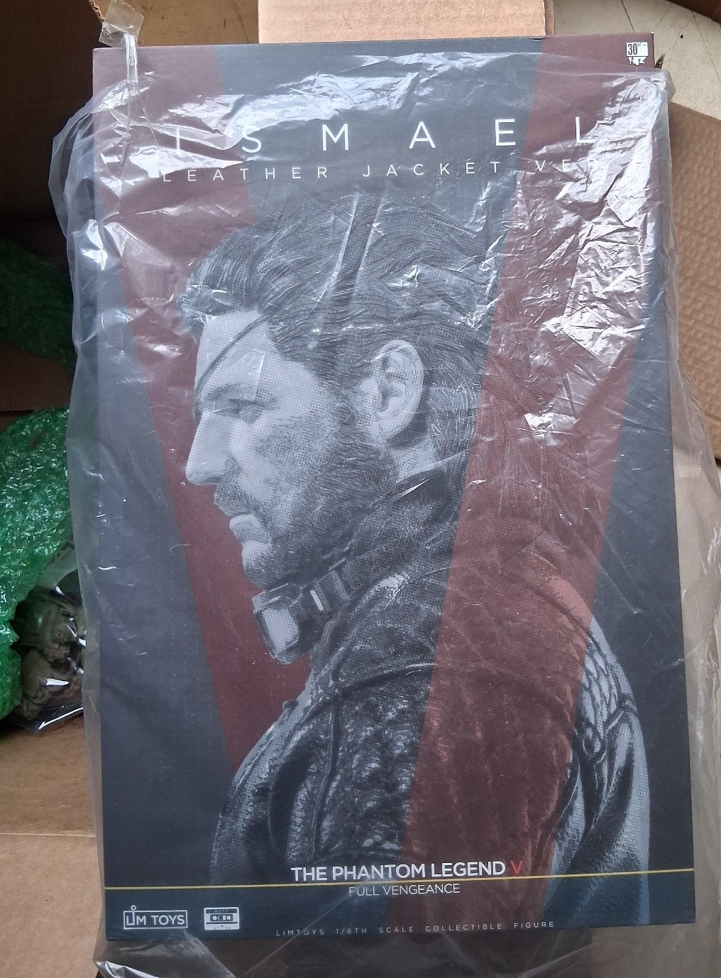 Rare LIMTOYS 1/6 Ishamel Full Vengeance Metal Gear Solid Snake Leather Jacket