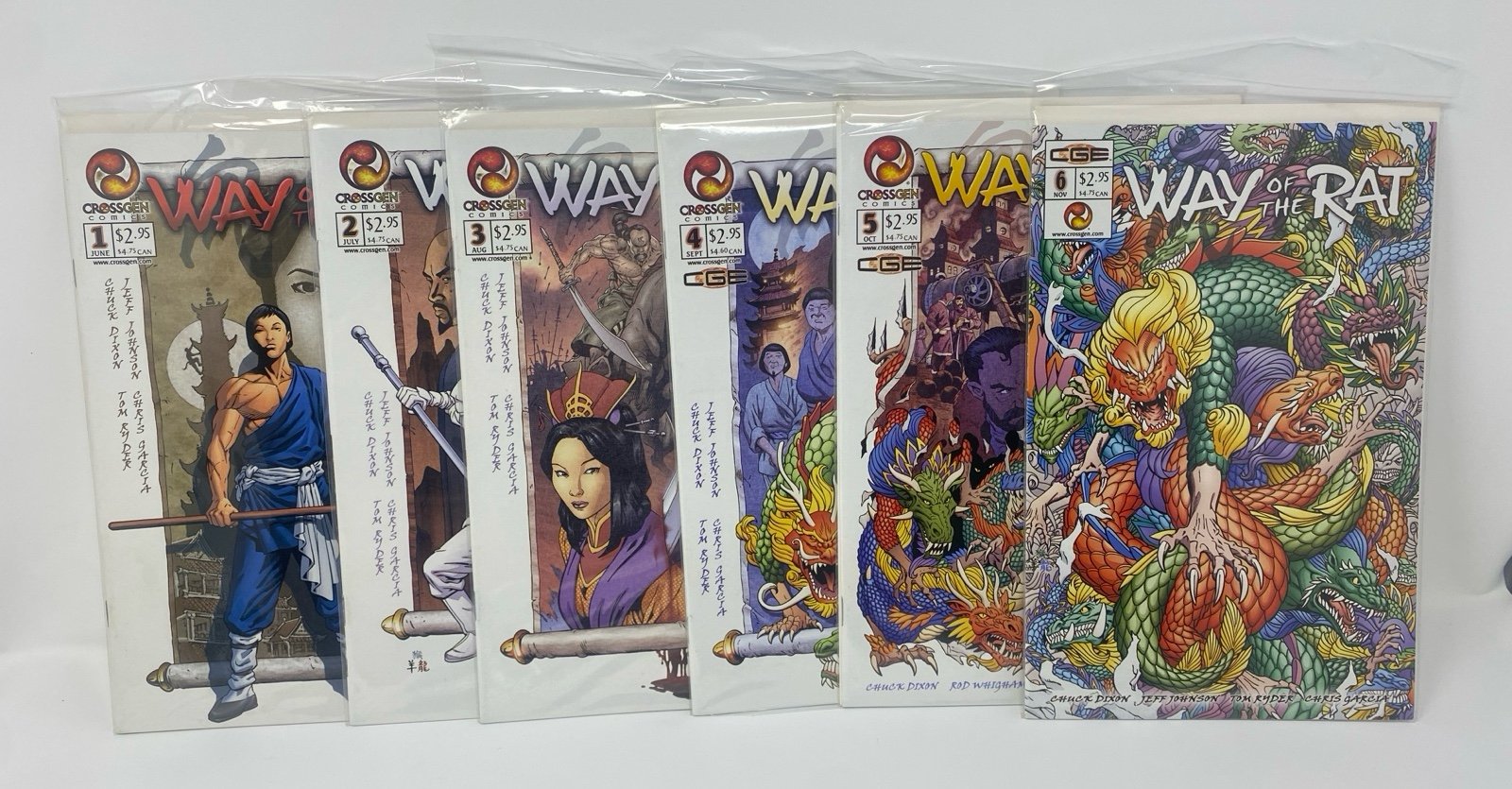 2002 Way of The Rat complete set #1-24. NM CrossGen