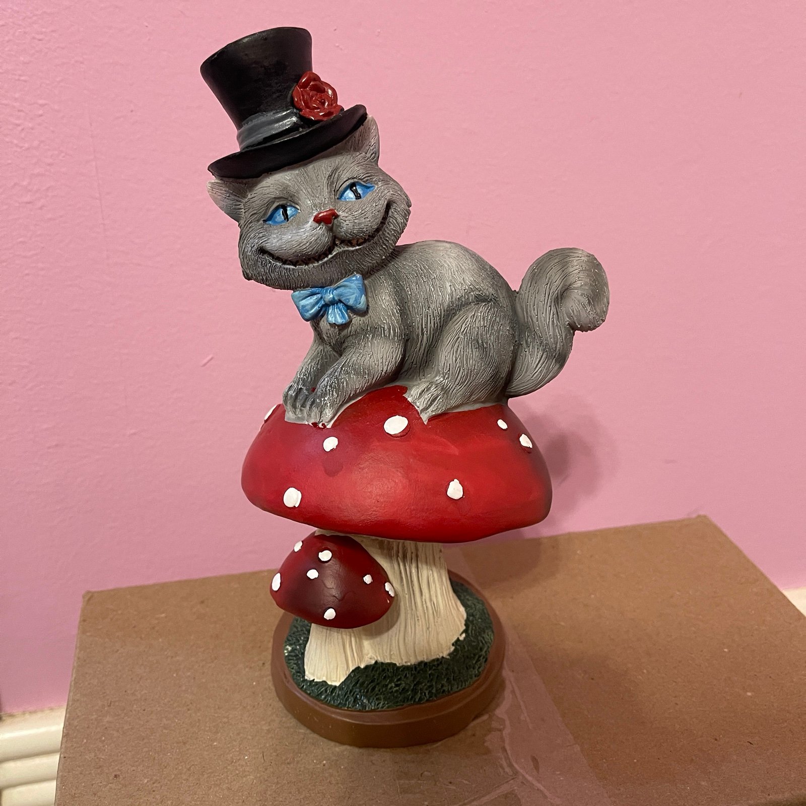 RARE Ashland Alice In Wonderland Lewis Carroll Decor Cheshire Cat Statue Figure