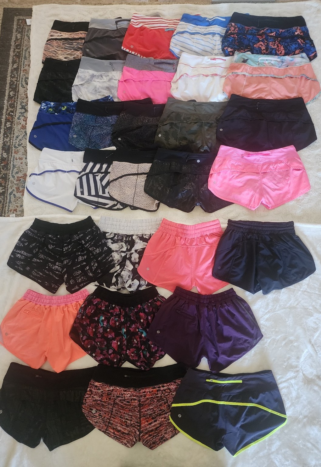Lululemon Misc Shorts Lot of 30!! Sz 6