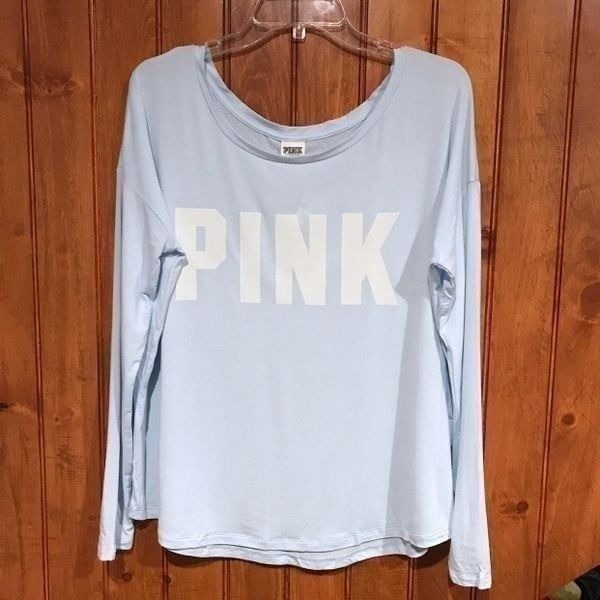 Victorias Secret Pink Logo Supersoft Oversized Tee Top M