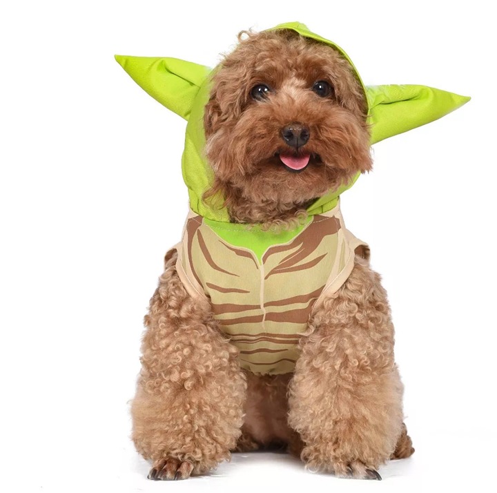 Fetch for Pets Halloween Disney Yoda Dog Costume Sz Med