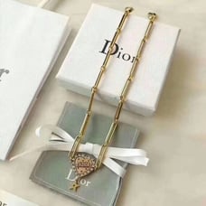 Gold necklace of Love