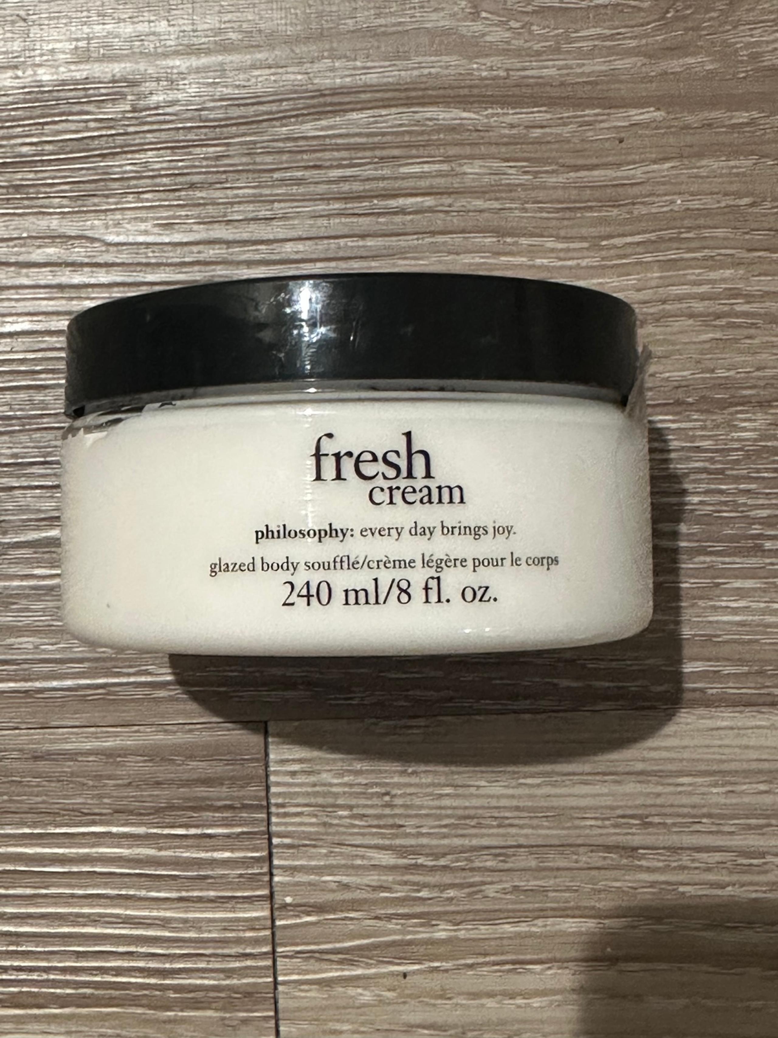 philosophy fresh cream body souffle