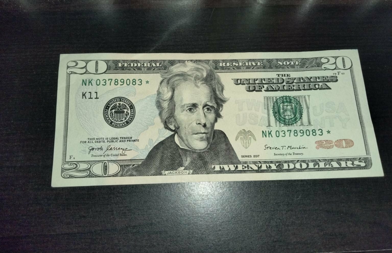 Rare 20 Star Note. Low Printing. Free Steel Cent.