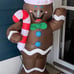5FT Christmas Inflatable Gingerbread, Blow Up Christmas Inflatables