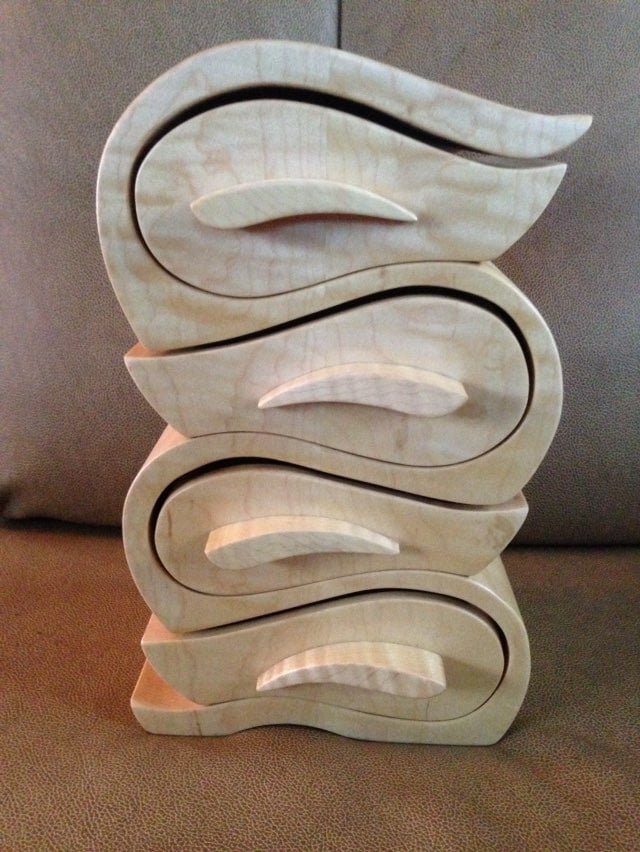 Handmade Wooden Jewelry Box
