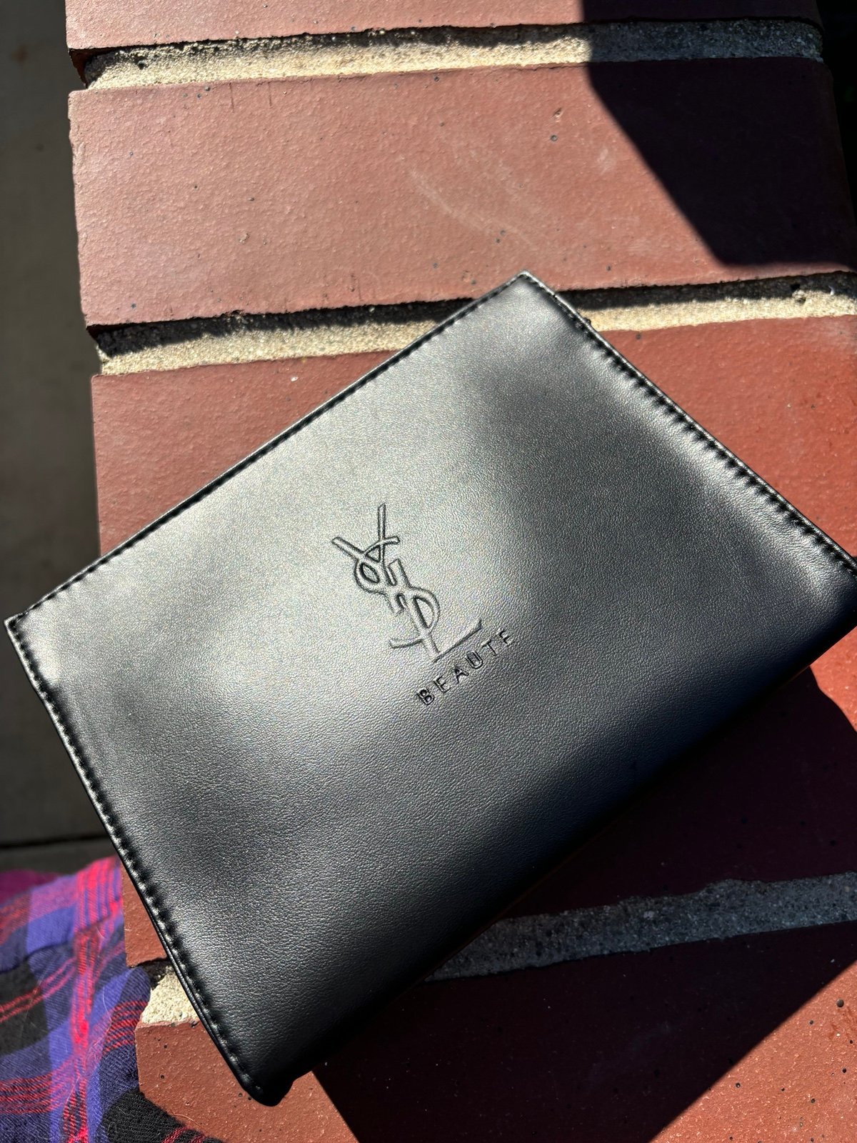 YSL cosmetics pouch