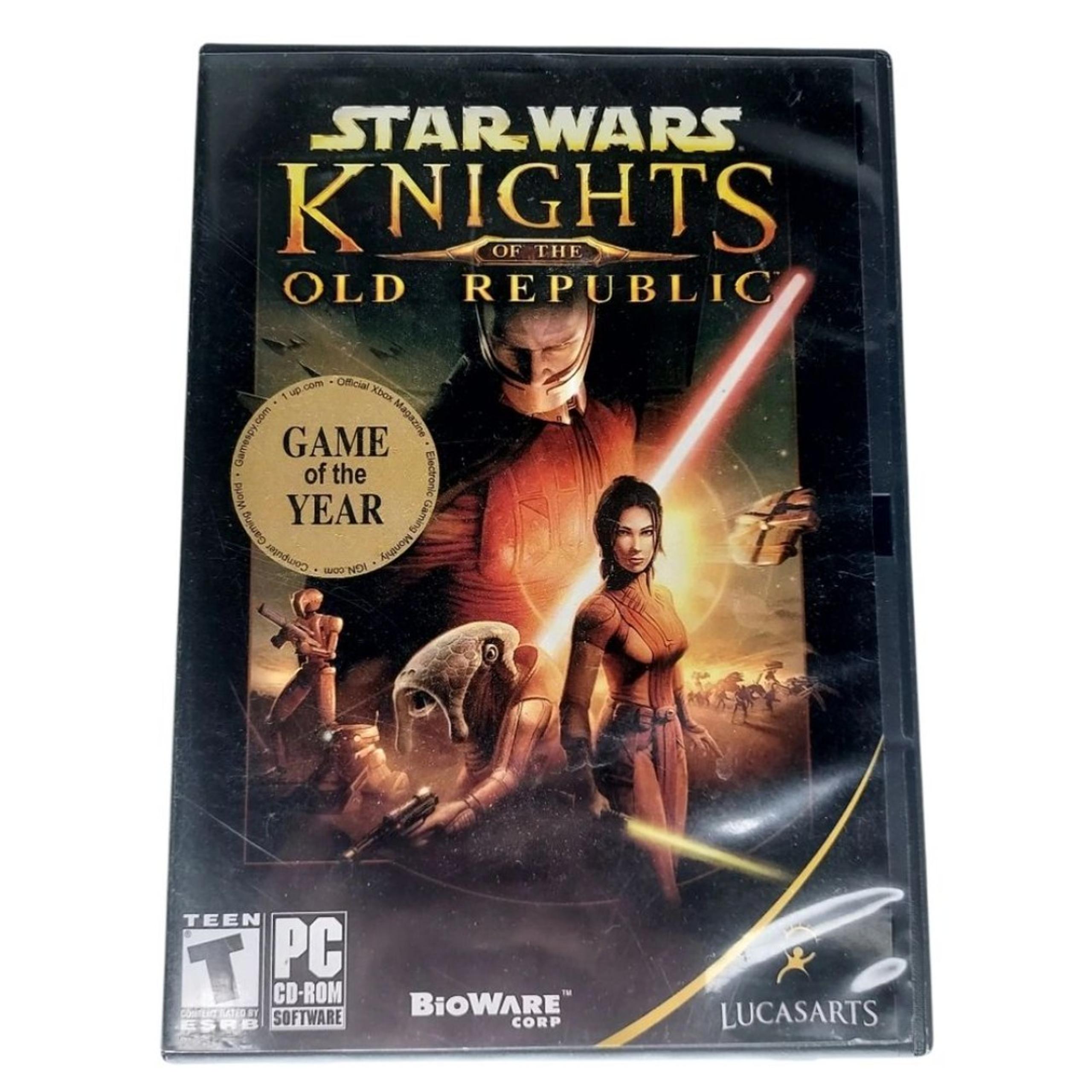 Star Wars Knights Of The Old Republic PC CD-ROM Rated Teen Game Of The Year 2003