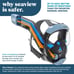 Seaview 180 V3 Full Face Snorkel Mask