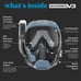 Seaview 180 V3 Full Face Snorkel Mask
