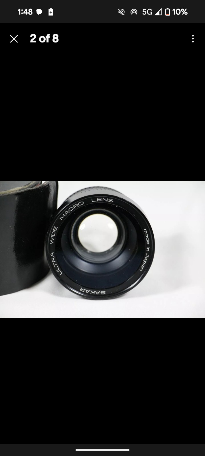 Sakar ultra wide macro lens with case