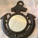 Vintage Anchor Porthole Mirror Ship Wheel