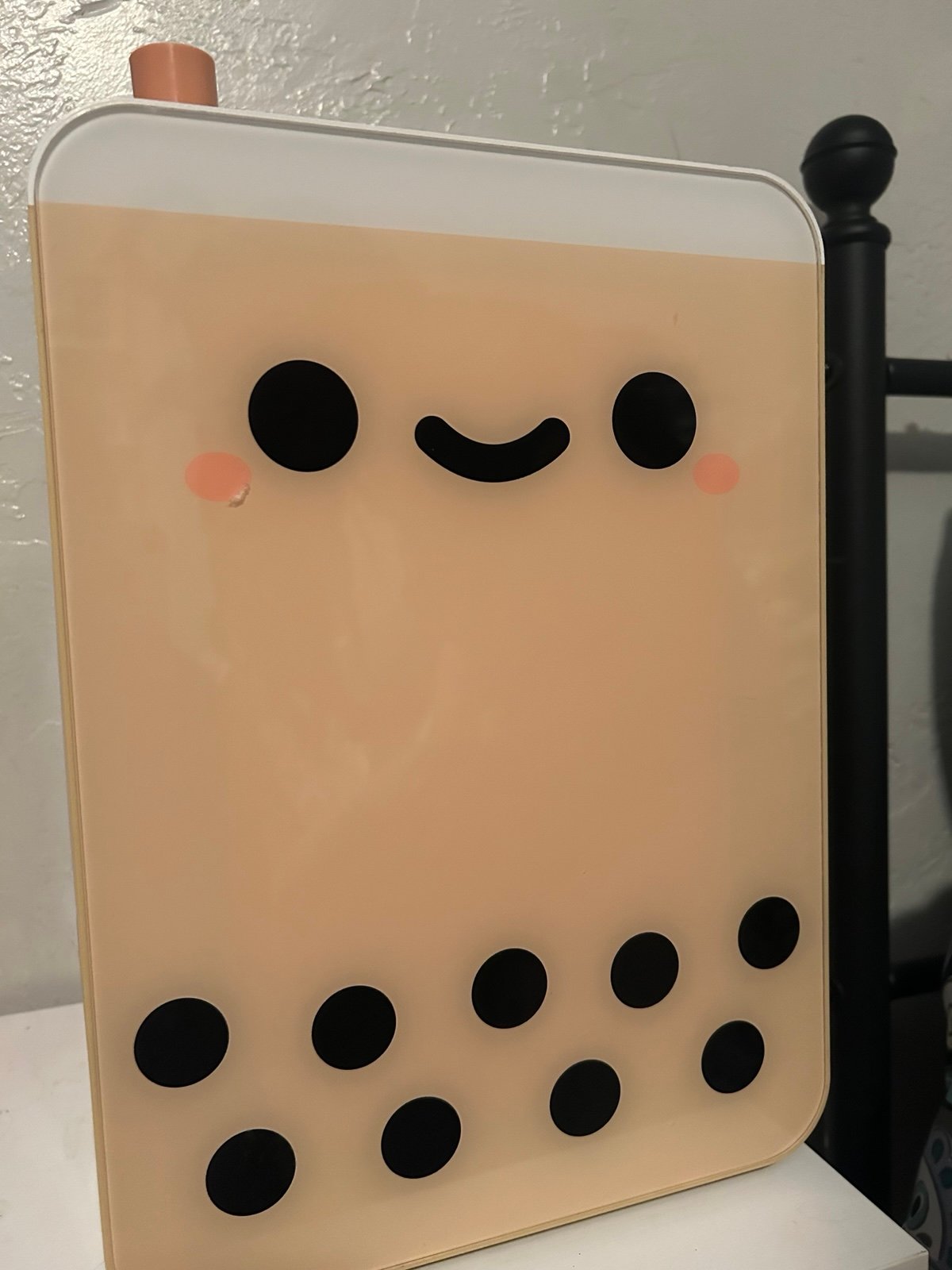 Boba mini fridge cute