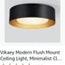Flush mount ceiling light