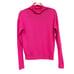 Aritzia Wilfred Cyprie Sweater SMALL Merino Wool Mock Neck Cozy Soft RARE Pink
