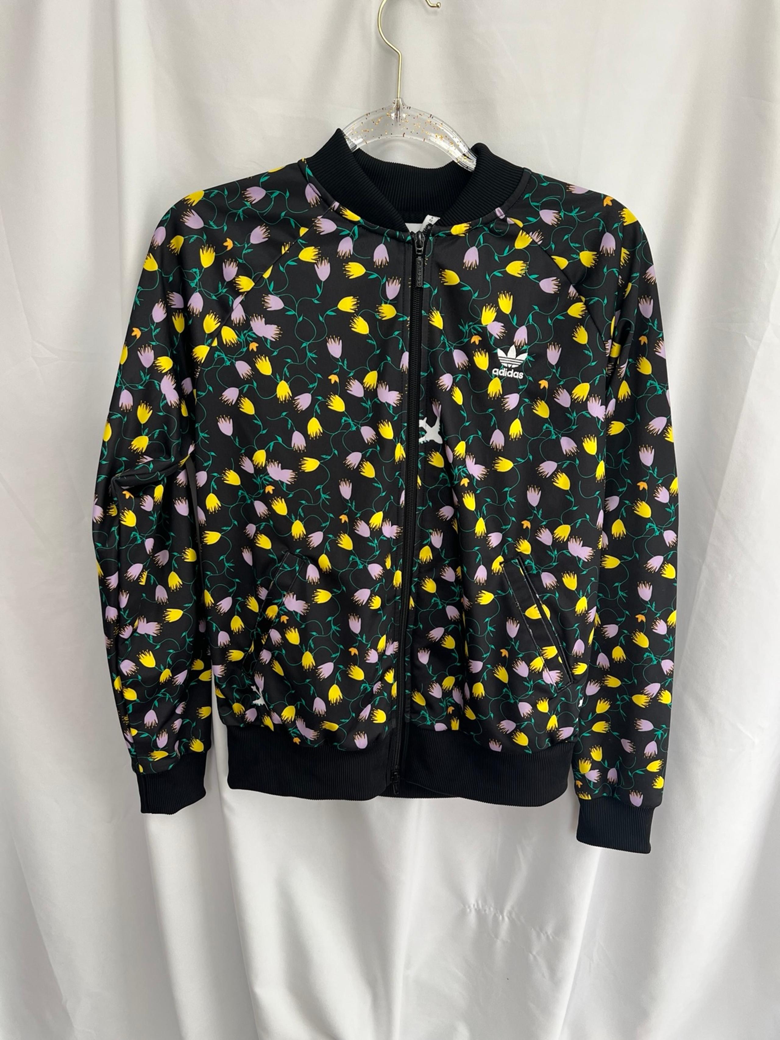 Women's Adidas Originals AOP Floral Track Jacket [Medium]
