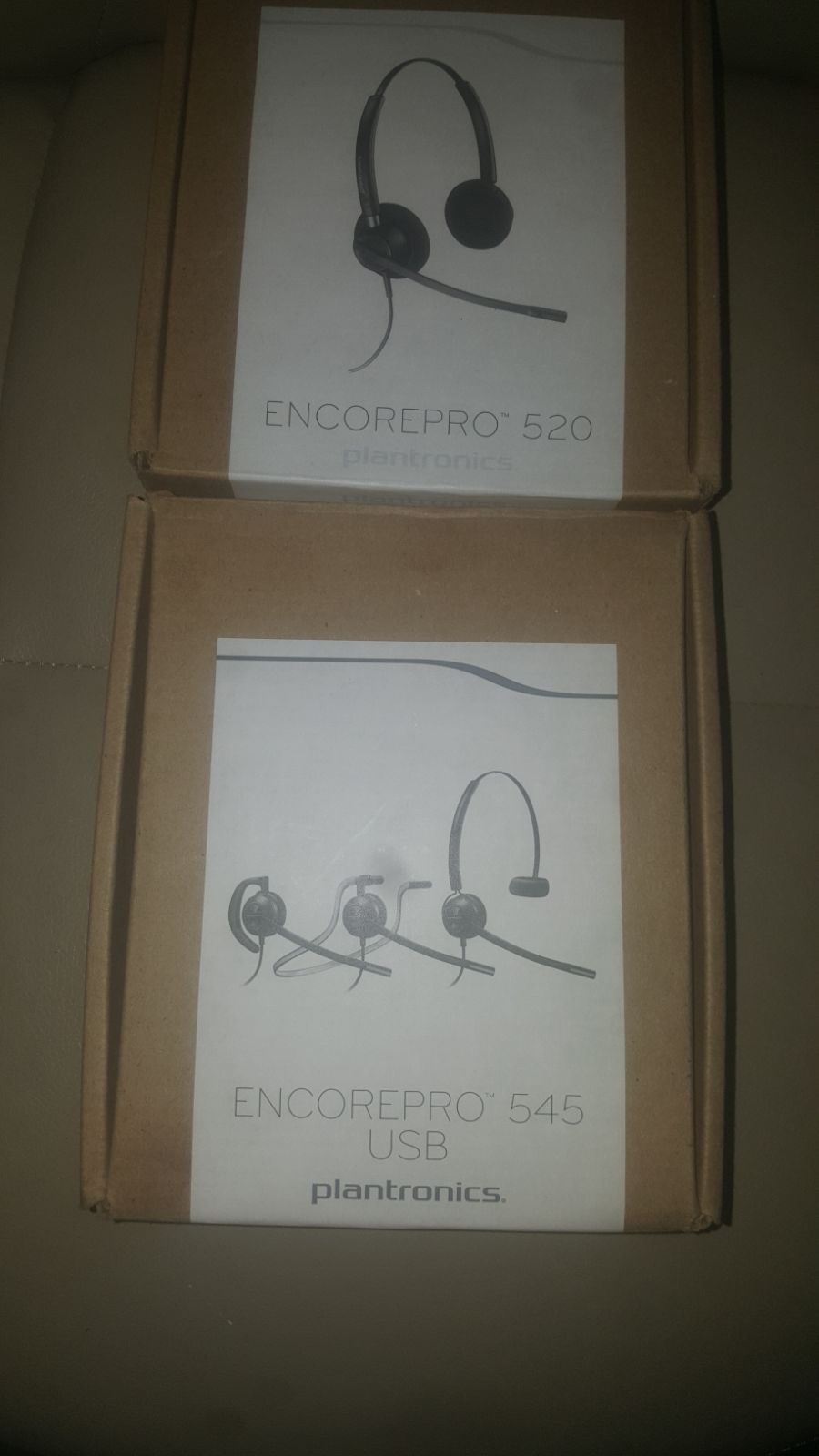 Plantronics EncorePro HW 520 and EncorePro HW 545 USB Plantronics EncorePro HW 520 and EncorePro HW 545 USB
