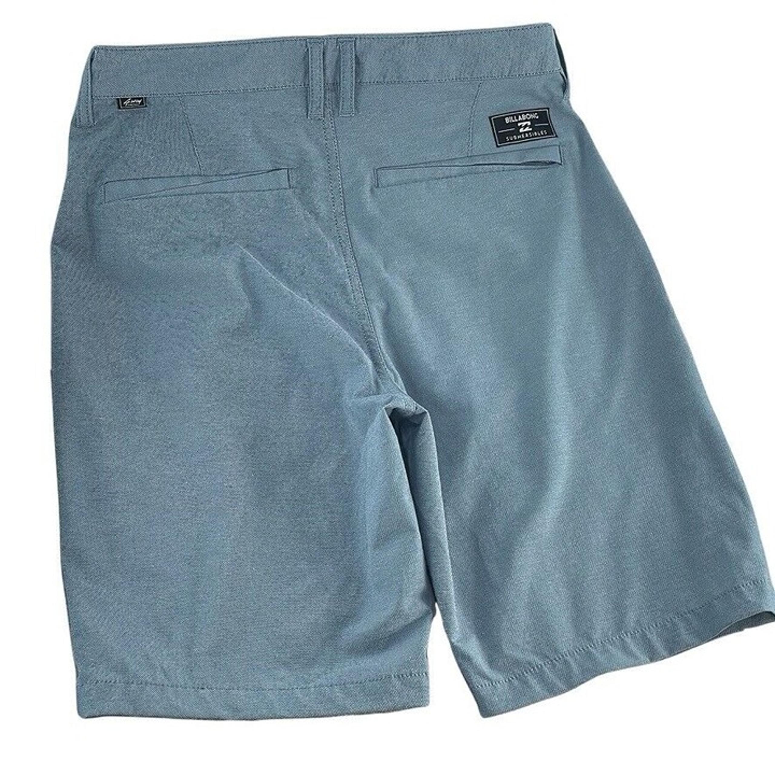 BILLABONG Shorts Submersibles Crossfire Walk Surf - City Shorts Blue Mens Size 2