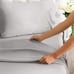 4 Pieces Sheet Set Queen Silver Gray
