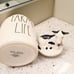 Rae Dunn FARM LIFE Ceramic Canister w/ Cow Topper NEW! ~Dunn Collectible Decor~