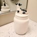 Rae Dunn FARM LIFE Ceramic Canister w/ Cow Topper NEW! ~Dunn Collectible Decor~