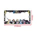 Brand New Universal 2PCS Anime Sailor Moon ABS Plastic Black License Plate Frame