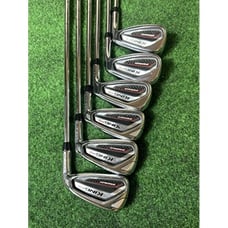 Cobra King F9 Speedback Irons 5-8,PW,GW Right Handed KBS Stiff Flex Steel Shafts