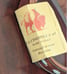 New LA CINOPELCA Italian Brown Leather Dog Collar Large 24.75in x 1in