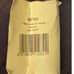 New LA CINOPELCA Italian Brown Leather Dog Collar Large 24.75in x 1in