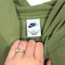 Nike Swoosh Olive Green Hoodie