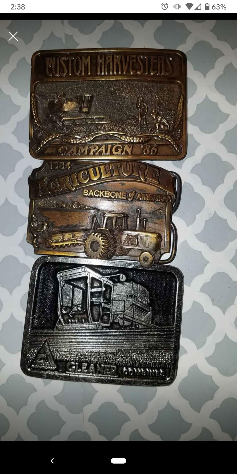 Collectible Belt Buckles