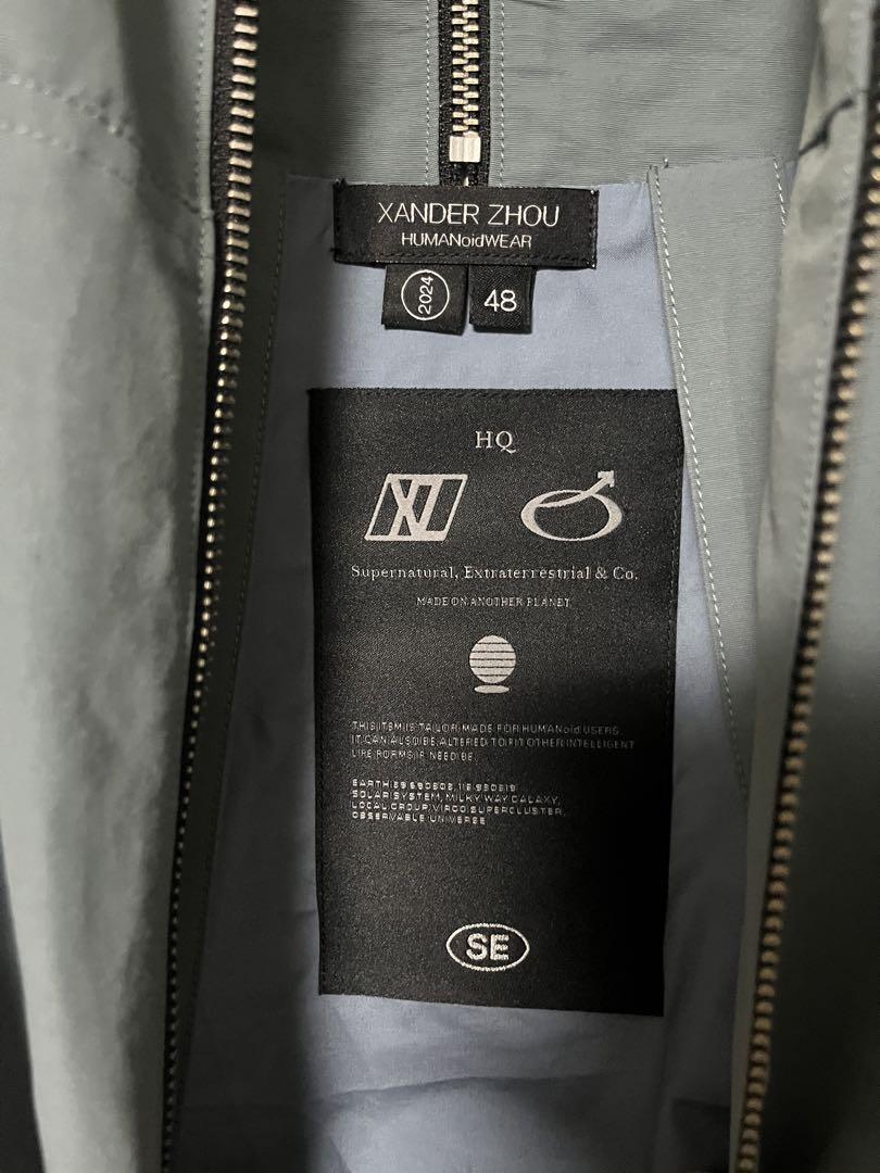 xander zhou Calyx Collar Jacket Windbreaker