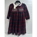 NWT! beautifule classic Lesavan Rosa Dress Plaid Red Navy Size 7 91