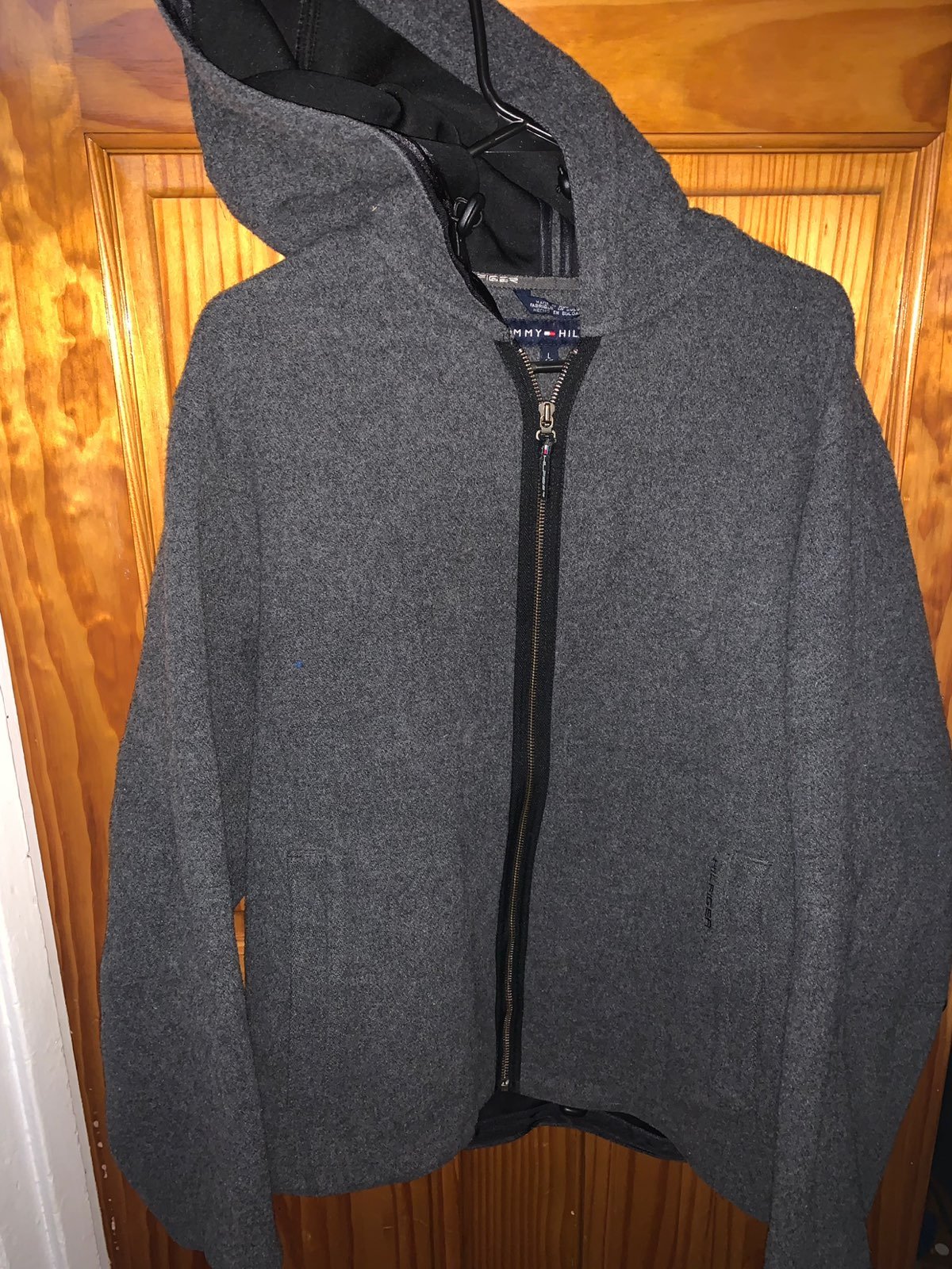 Mens Tommy Hilfiger wool coat Large