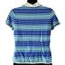 Isaac Mizrahi Live! Stripe Sweater Polo with Keyhole Opening - Size Large