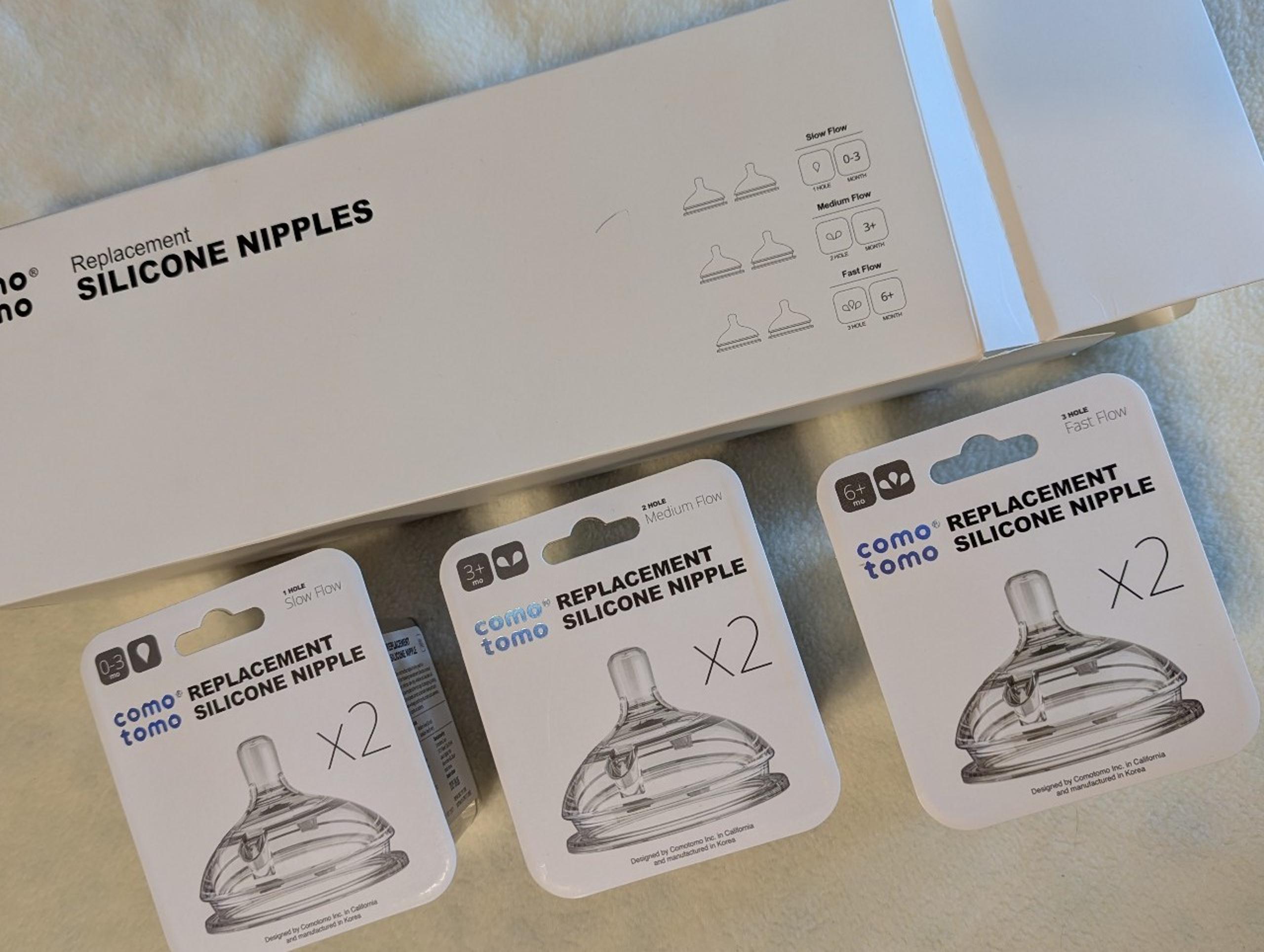 Comotomo replacement nipples