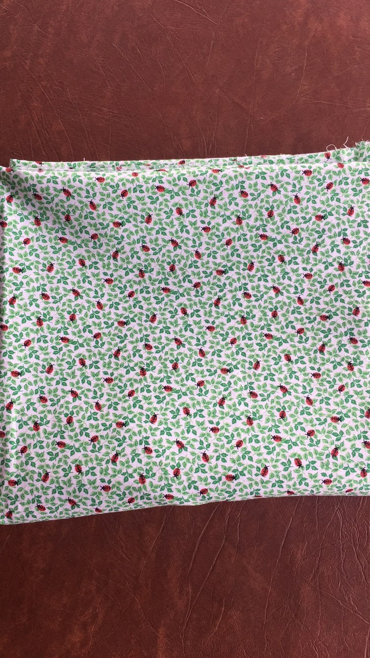 4 1/2 Yards Ladybug Fabric