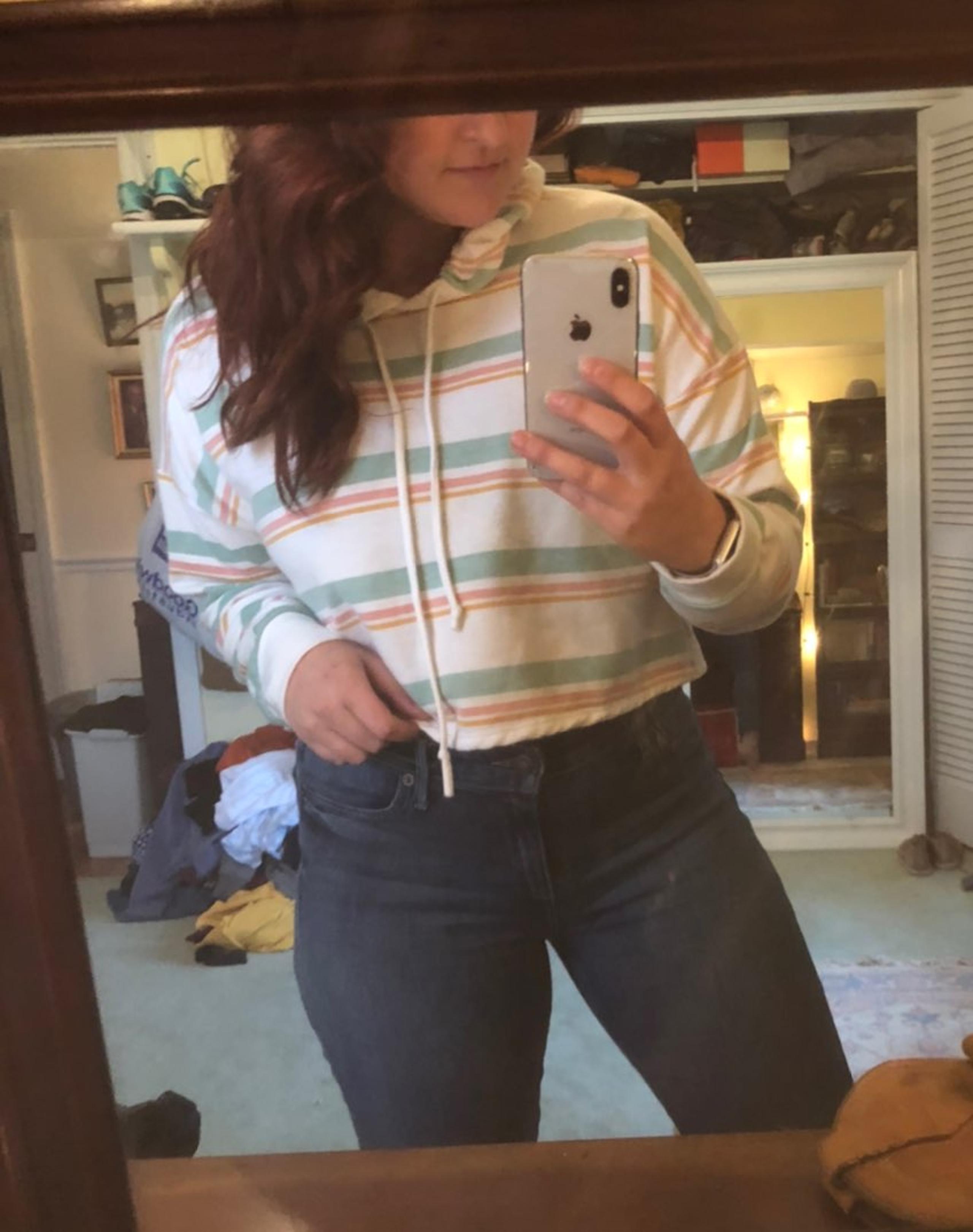 Charlotte Russe cropped hoodie