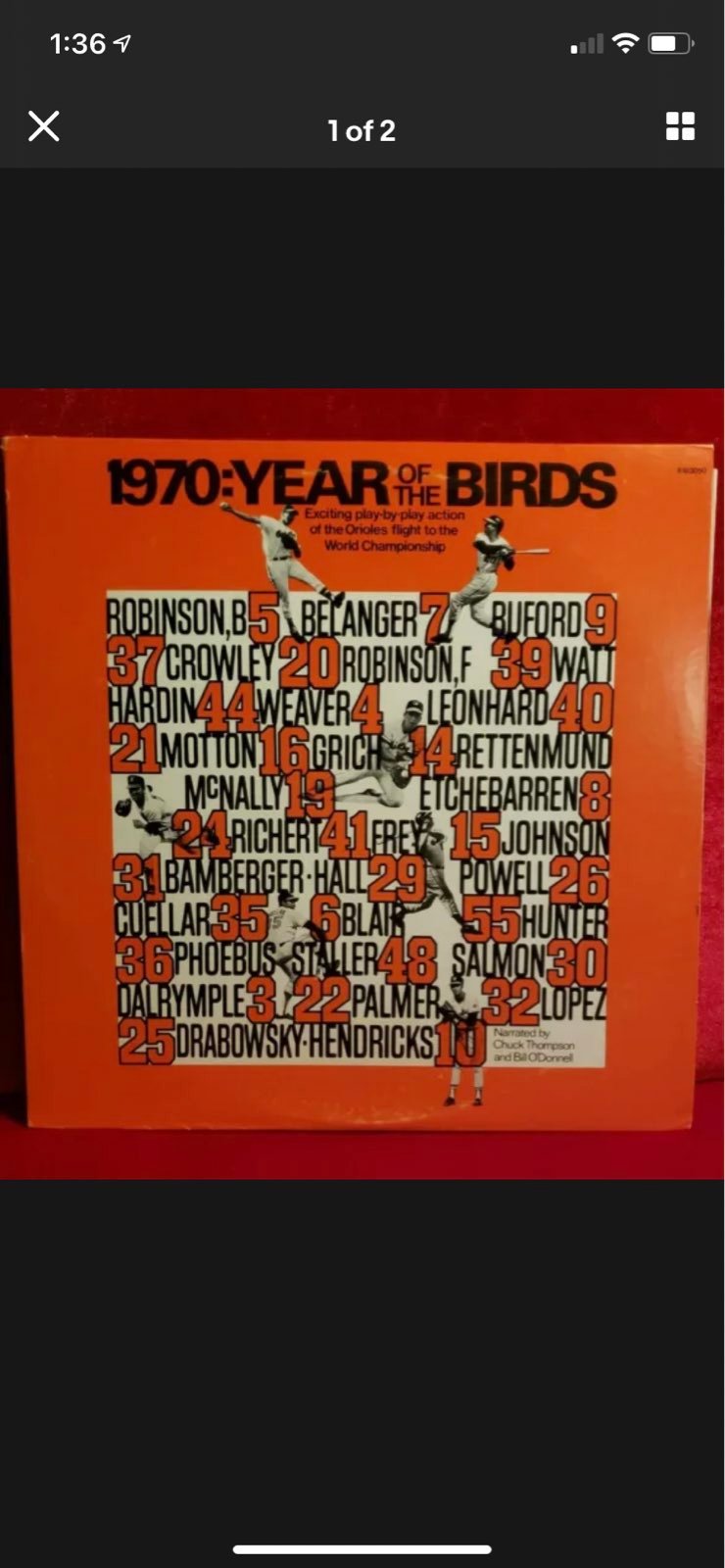 1970: Year Of The Birds Orioles Play By